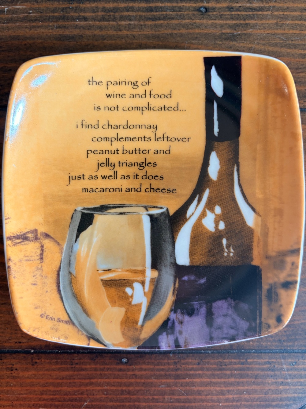 SET OF 2-Thirstystone Amber, Black & Purple Wine Pairing Tray